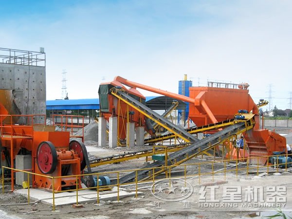 一套完整石英石制砂設(shè)備